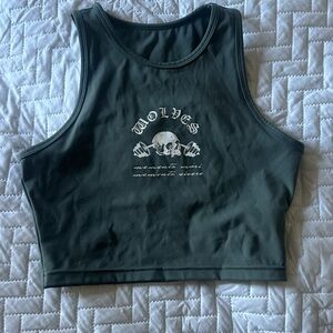 DarcSport Mori 2024 "Energy" Racerback Tank in Greek